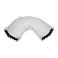 Square Line Gutter 114mm Adjustable Angle - White Square Line Gutter 114mm Adjustable Angle - White