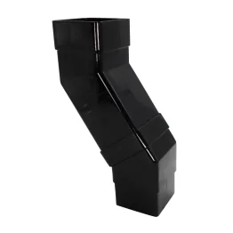 Square Line 65mm Adjustable Offset Bend - Black