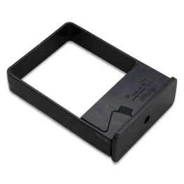Square Line 65mm Pipe Clip (Single Fix) - Anthracite Grey