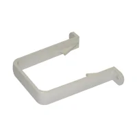 Square Line Gutter Downpipe Clip White Square Line Gutter Downpipe Clip White