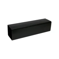 Square Line Downpipe Black 2.5M Square Line Downpipe Black 2.5M
