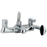 Chrome Lever Bath Shower Mixer Tap + Kit Chrome Lever Bath Shower Mixer Tap + Kit
