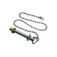 Sink Plug Chain & Stay - Chrome 12" Sink Plug Chain & Stay - Chrome 12"