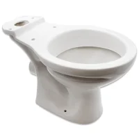 Lecico Atlas Close Coupled Toilet Pan - White