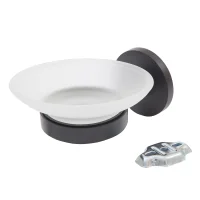Malmo Soap Dish - Black