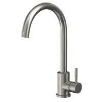 Manhattan Mono Mixer Tap Brushed Steel Manhattan Mono Mixer Tap Brushed Steel