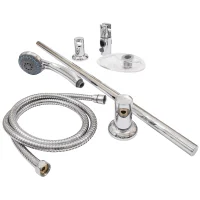 Riser Rail Shower Kit - Chrome