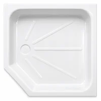 Shower Tray Insert with Cut-Off Corner - White - PC004835 Shower Tray Insert with Cut-Off Corner - White - PC004835