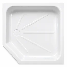 Shower Tray Insert with Cut-Off Corner - White - PC004835
