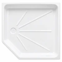 Shower Tray Insert with Cut-Off Corner - White - PC1638B Shower Tray Insert with Cut-Off Corner - White - PC1638B