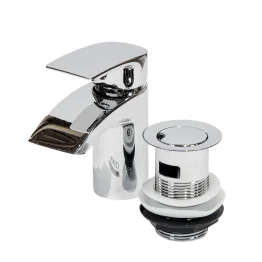 Belini Mini Mono Chrome Mixer Basin Tap