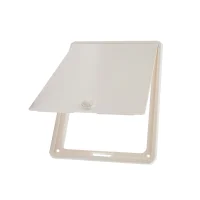 Access Door Pinch Lock - Cream Access Door Pinch Lock - Cream