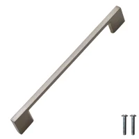 FTD Slim D Handle – Satin Nickel - FTD3065ASN