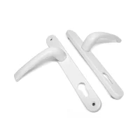 Static Caravan Door Handle White