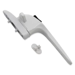 Eltherington Cockspur Window Handle (Right Hand) - White - COM0000627