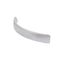 Bow Handle 128mm - Matt Silver