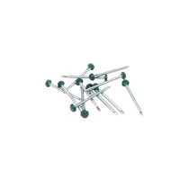 Polytop Pin - Green 40mm uPVC (100 Pack)