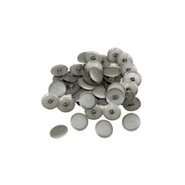 Screw Cap Cover - Silver Grey (100 Pack)