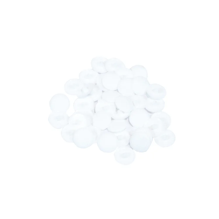 Screw Cap Cover - White (100 Pack)