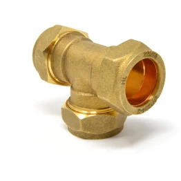 Compression 22mm Equal Tee