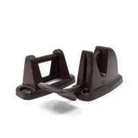Lever Release Door Retainer Clip - Mahogany Lever Release Door Retainer Clip - Mahogany