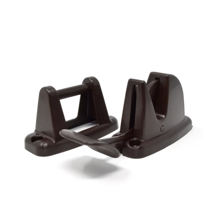 Lever Release Door Retainer Clip - Mahogany