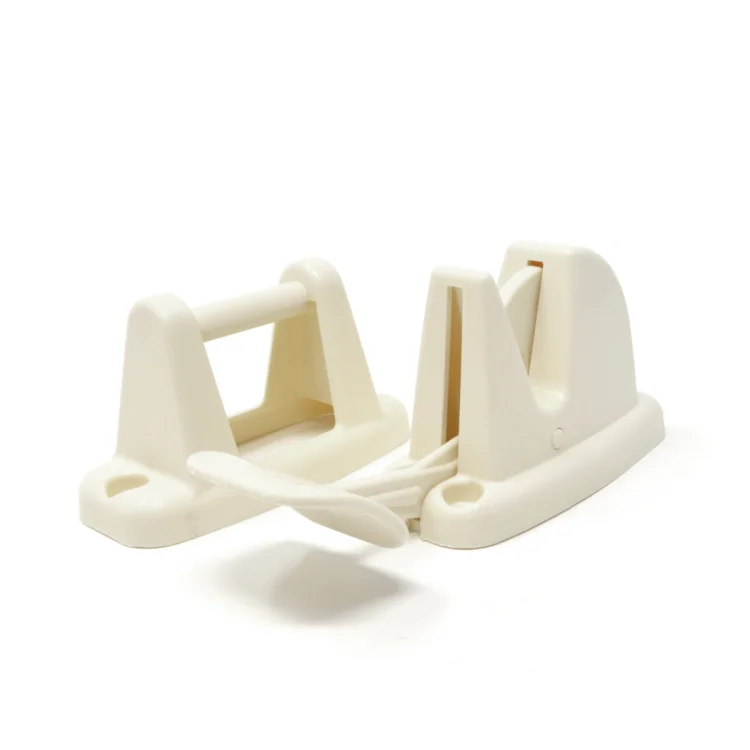 Lever Release Door Retainer Clip - Cream
