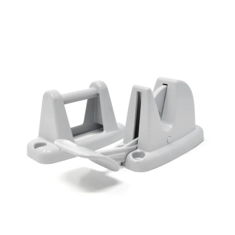 Lever Release Door Retainer Clip - Light Grey