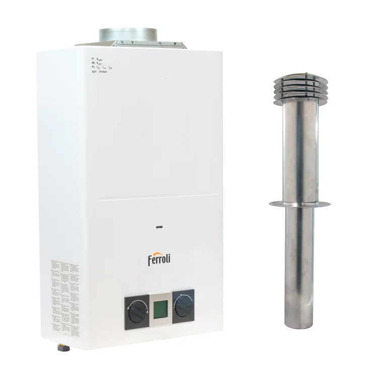 Ferroli Pegaso Eco 11 LPG Water Heater with Flue Kit