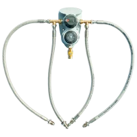 Clesse Compact R800 4 Cylinder OPSO Auto Changeover Kit With SS Pigtails Clesse Compact R800 4 Cylinder OPSO Auto Changeover Kit With SS Pigtails