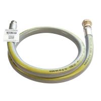 Clesse 35kW/h Stainless Steel Hose Assembly 1.2M 1/2" x 15mm