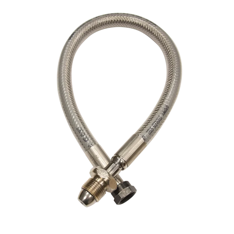 Clesse 500mm Stainless Steel Pigtail W20 to POL with NRV
