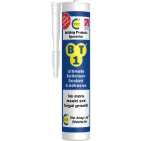 BT-1 Bathroom Sealant & Adhesive - White 290ml BT-1 Bathroom Sealant & Adhesive - White 290ml