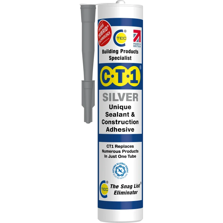 CT-1 Sealant & Adhesive - Silver 290ml